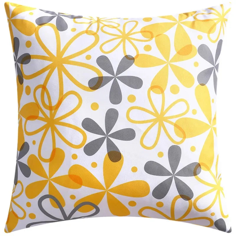 Flower Double Side Print Cushion