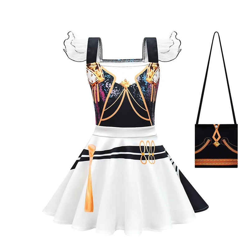 Halloween Cosplay Popular Movies Demon Hunter Dress