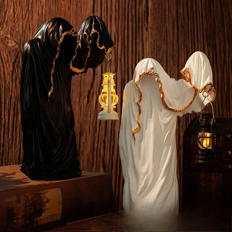 Halloween Decoration Ghost Wizard Lantern
