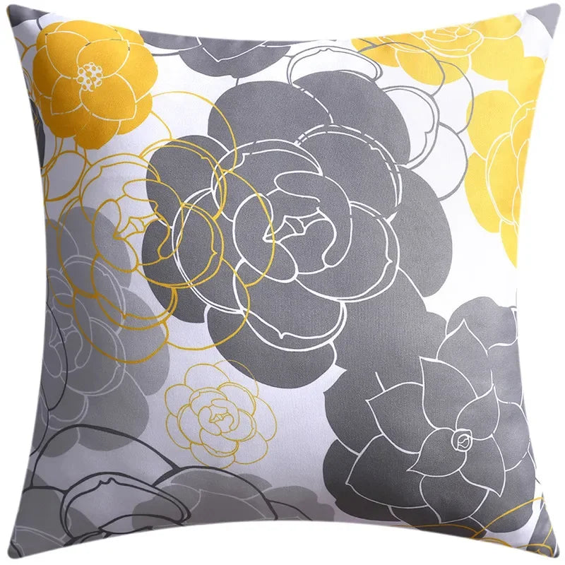 Flower Double Side Print Cushion