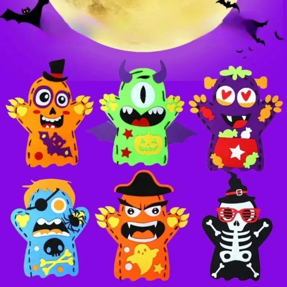 Halloween Hand Puppet DIY Craft Set
