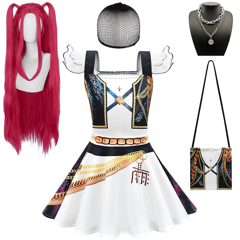 Halloween Cosplay Popular Movies Demon Hunter Dress