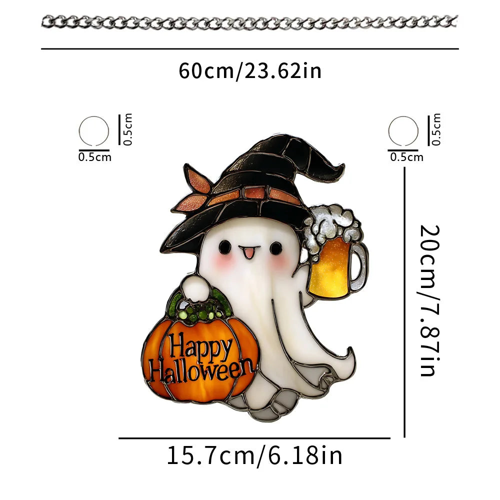 Halloween Ghost 2D Ghost Hanging Decorations