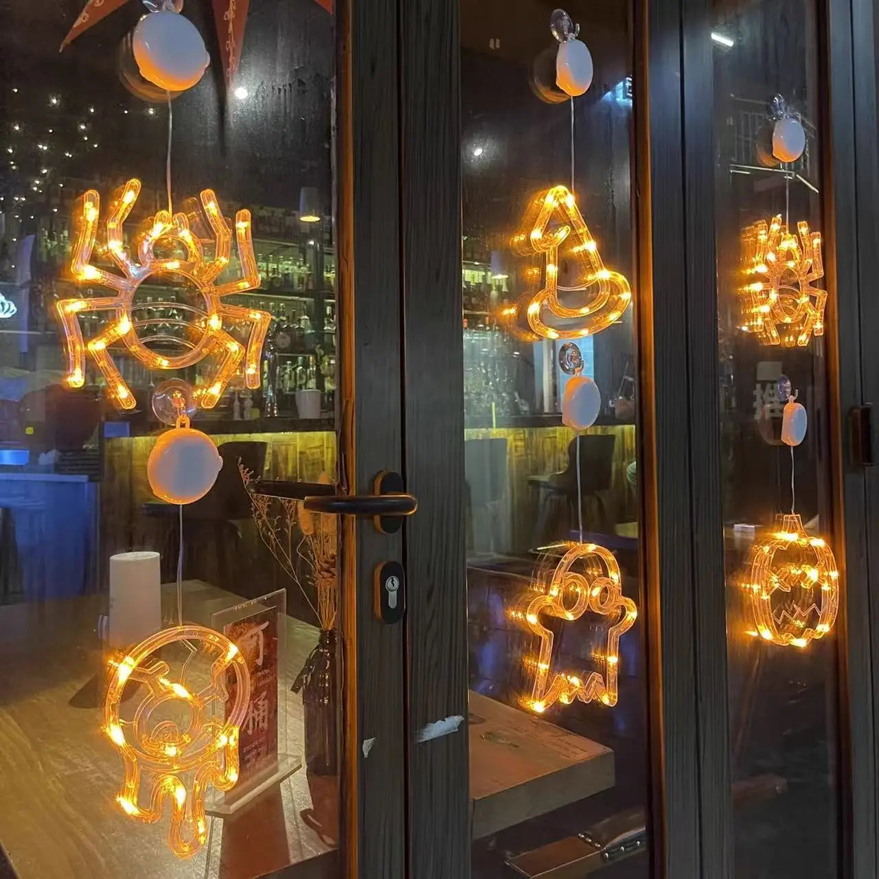 Halloween Decoration Orange Pumpkin Ghost