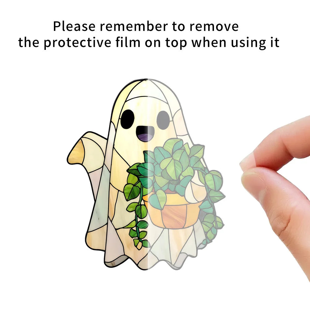 Halloween Ghost 2D Ghost Hanging Decorations