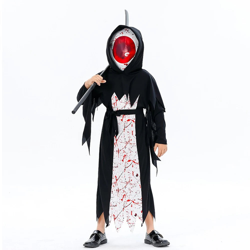 Halloween Death Kostuum Kinderen Vampier Cosplay