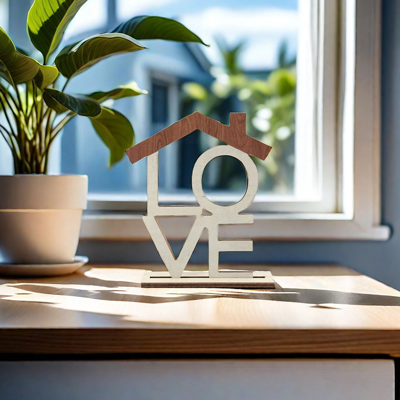 LOVE HOME Desktop Decoration