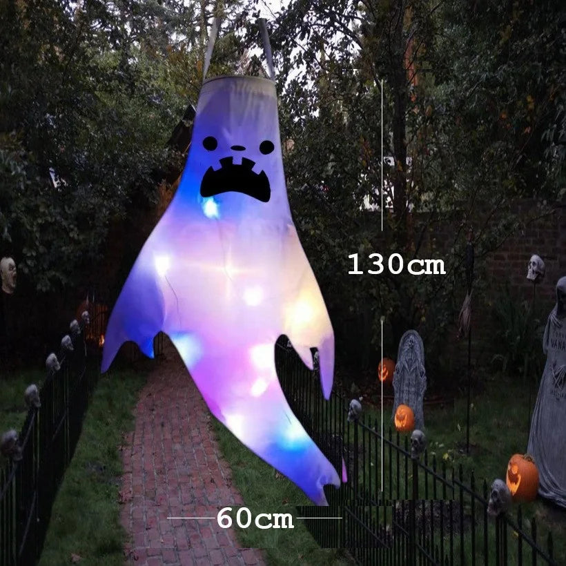 Halloween Ghost Hanging with LED Light