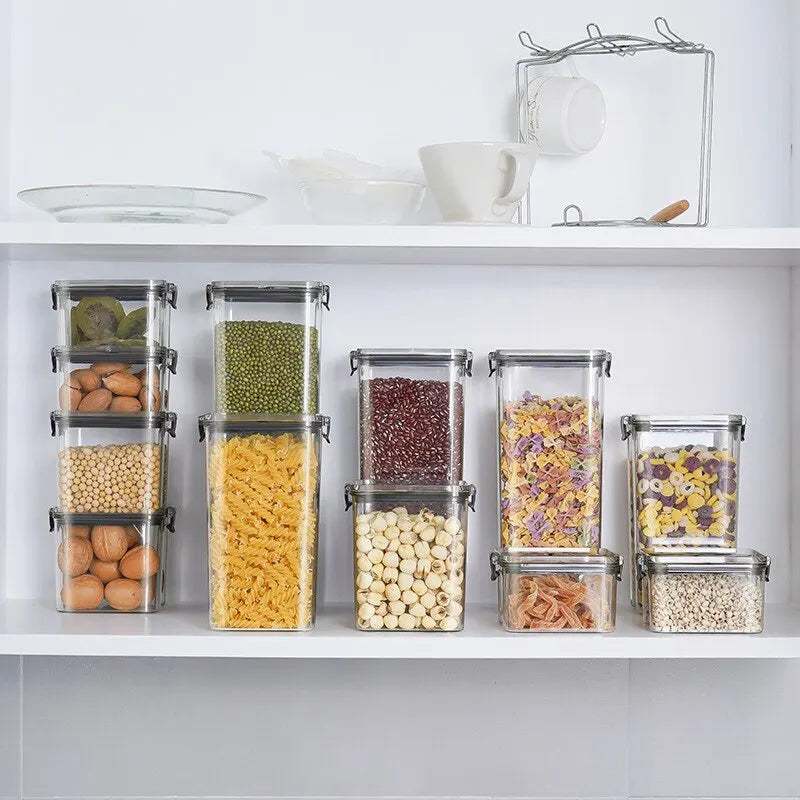 Transparent Food Storage Containers