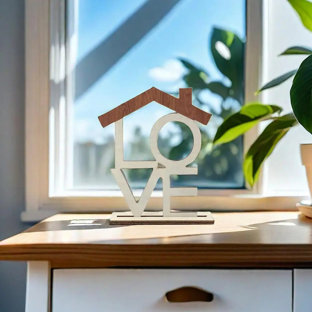 LOVE HOME Desktop Decoration