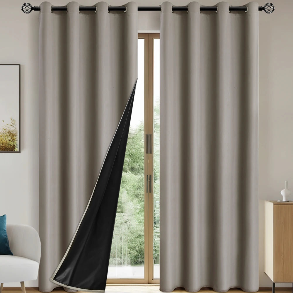 Solid Blackout Curtains