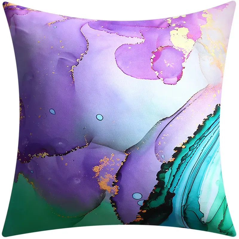 Flower Double Side Print Cushion