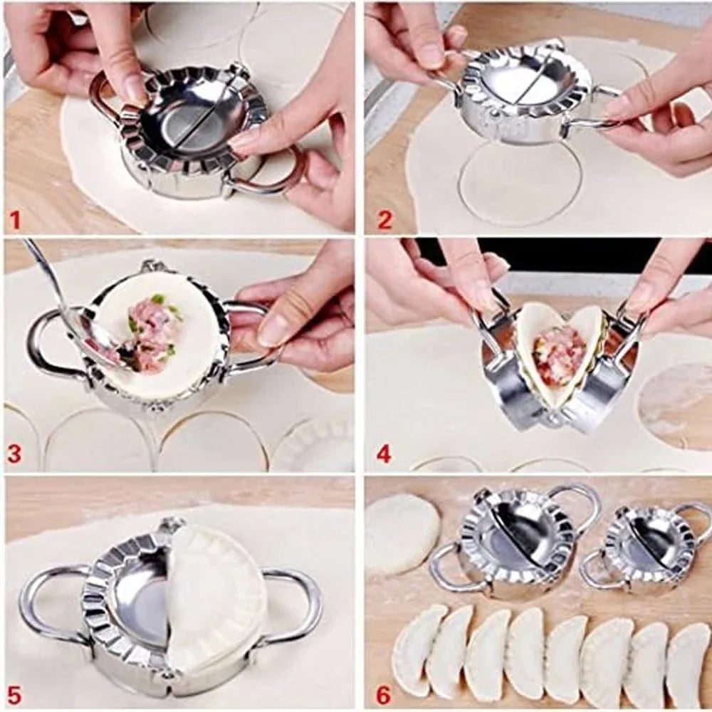 Stainless Steel Dumpling Skin Mold Ravioli Maker