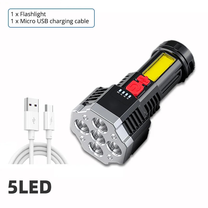 High Power Rechargeable 7 LED Camping Light